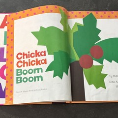 Chicka Chicka Boom Boom by Bill Martin Jr. & John Archambault, Illustrated, 1989