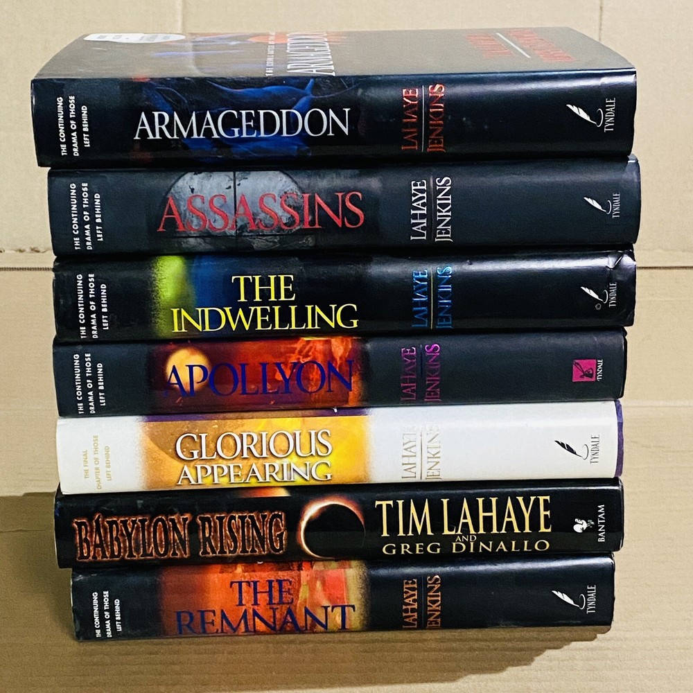 Lot of 7 Tim LaHaye Jerry Jenkins Hardcover Books