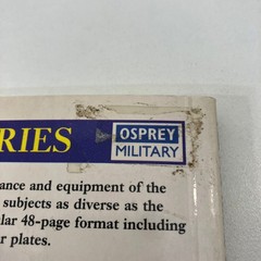 Osprey Publishing Military History Reference Books Mixed Volumes and Series TPB