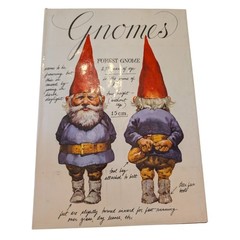 Gnomes Wil Huygen Rien Poortvliet Vintage 1977 Hardcover Dust Jacket