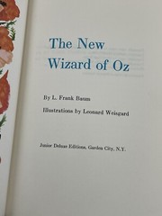 VTG 1950s The Wizard of Oz Junior Deluxe Edition w/RARE DUST JACKET L Frank Baum
