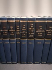 20 volume – Herbert Lockyer “All of the Bible” Bible Reference Set Zondervan