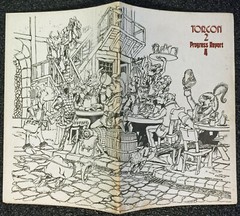 FANZINE TORCON 2 Progress Report #4 WORLDCON 31 1973 Science Fiction Convention