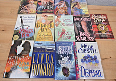 Big Lot 45 Historical Romance Novels Books Multiple Series & Authors