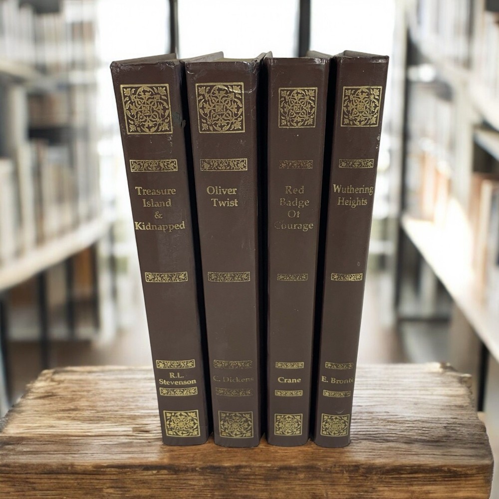 Thomas Nelson Collectors Library of Classics 4 Book Lot Vintage Hardcovers