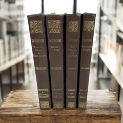 Thomas Nelson Collectors Library of Classics 4 Book Lot Vintage Hardcovers