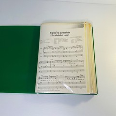 Sheet Music Collection Folder Flute Trumpet Mix Organs – Over 400 Pages, 1.5kg