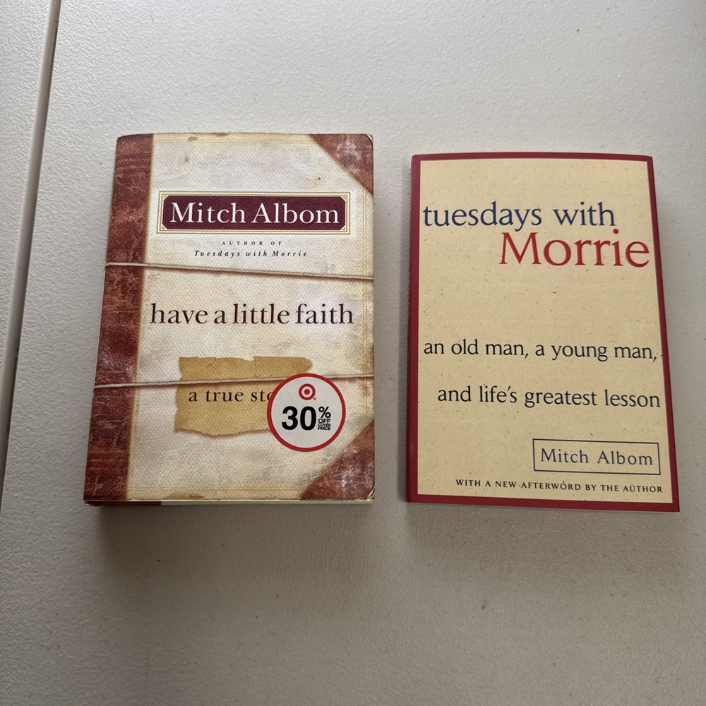 Lot Of Three Books By Mitch Albom