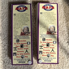Brain Quest Be a Know-It-All Math 4th-6th Grades Decks 1 & 2 Complete