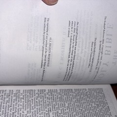 Oxford Scofield Study Bible Crimson Hand Grained Morocco Leather Red Letter 1945