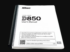 Nikon D850 Instruction Owners Manual User Guide 400 Pages – Coil Bound