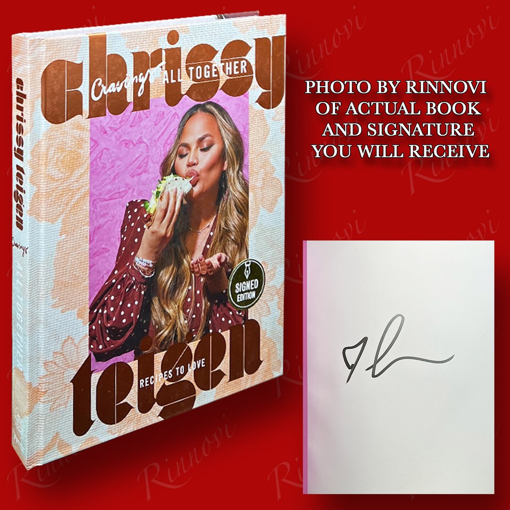 Cravings All Together SIGNED Chrissy Teigen (2021,HC,1st/1st) BRAND NEW
