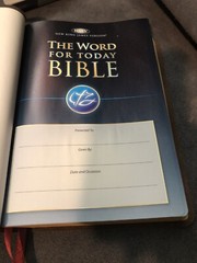 The word for today Bible Chuck Smith Calvary Chapel Genuine Cowhide Leather