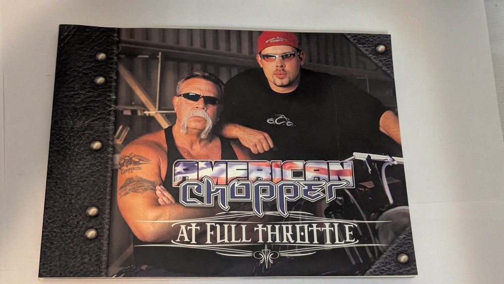 American Chopper At Full Throttle Paperback book 2004 – Orange County Choppers