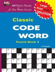 Classic Code Word Puzzl, Paperback by Lubandi, J. S., Brand New, Free shippin…