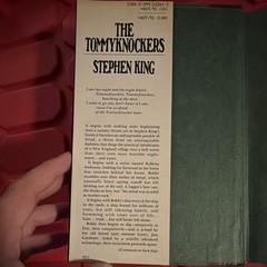 Stephen King The Tommyknockers Hardcover 1987 Dust Jacket Inscribed Ex Libris