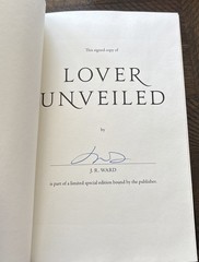 J.R. WARD LOT Of 3 HARDCOVER BOOKS SIGNED