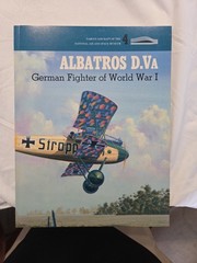 Albatross D.Va German Fighter Of World War 1 Volume 4