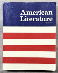 BJU Press American Literature Third Edition Softcover Textbook