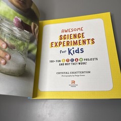 NEW Awesome Science Experiments for Kids: 100+ Fun STEM / STEAM Projects