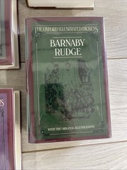 Oxford Illustrated Dickens Lot 13 HC Slipcase Style Like New Classics