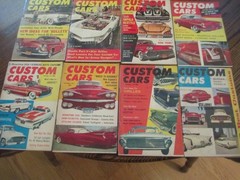 43 CUSTOM CARS MAGAZINES LiTTLE BOOKS Sept 1957 thru AUG 1960 inclusive Vol 1 #1