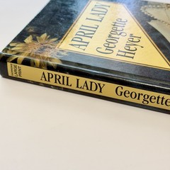 April Lady by Georgette Heyer – Thorndike Press Large Print HC – Regency Romance