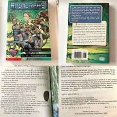 Animorphs Andalite Chronicles Vintage Applegate Kid’s Scholastic 7 Paperbacks