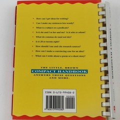 The Little Brown Compact Handbook by Jane E. Aaron 1995 Paperback
