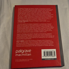 Negative Theology and Utopian Thought in Contemporary American Poetry HC Lagapa