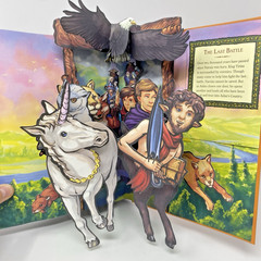 Chronicles of Narnia, Robert Sabuda STUNNING Art Pop-up Children’s Book CS Lewis
