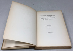 Histories of Brazil,EX-LIBRARY, 2 Vols., Pero de Magalhaes/ Stetson, 1922 E-115