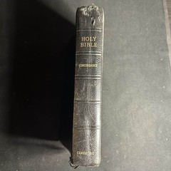 KJV Cambridge Indexed / Tabbed Reference Bible W Maps – French Morocco leather