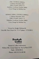 1984 & Animal Farm (2In1) by George Orwell Book