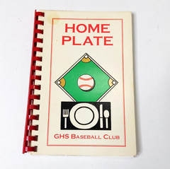 Regional Cookbook Germantown High School GHS Baseball Club Home Plate Spiral