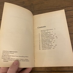 Lifestyle Christianity Student Regular Baptist Press Vol 37 No 4 1989