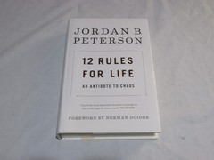 12 Rules for Life An Antidote to Chaos by Jordan B. Peterson 2018 Hardcover