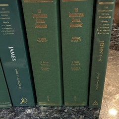 Commentary Exodus Galatians Romans James I & 2 Peter John ICC Commentaries Mint