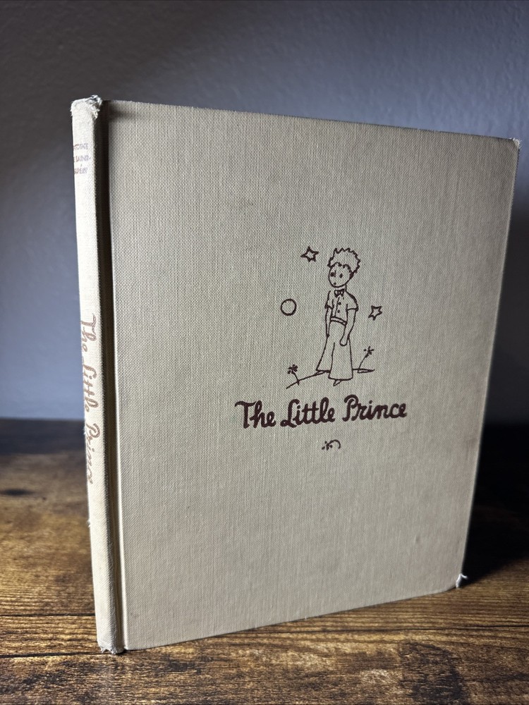 THE LITTLE PRINCE by SAINT-EXUPERY 1943 Vintage Early Edition HC