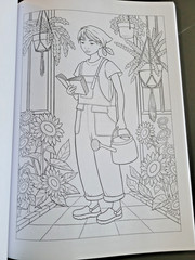 Book Club -Coloring Book From Best-Selling Colouring Heaven Collection-48 Prints