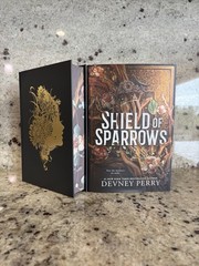 Shield of Sparrows Devney Perry GOLD Edition Romantasy – sprayed edges