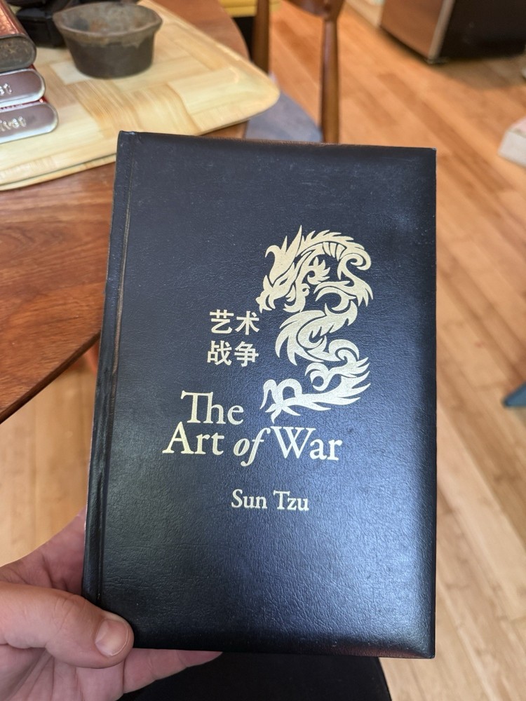 The Art of War Sun Tzu Leather bound 2010 Hardcover With Slipcase