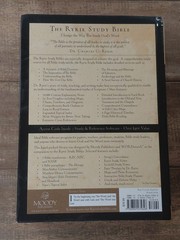 DAMAGED – Moody Publishers Ryrie ESV Study Bible Hardcover by Charles C. Ryrie