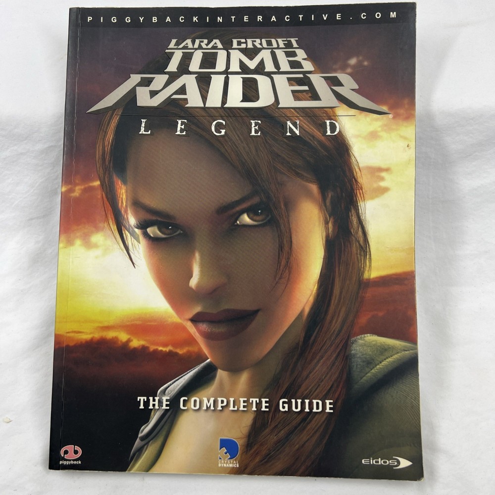 Tomb Raider Lara Croft Legend Piggyback Strategy Complete Guidebook 192 Pages