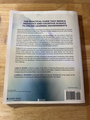 Online Teaching at Its Best Paperback Nilson & Goodson Jossey-Bass