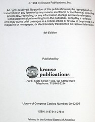 Standard Catalog of Firearms 4th Ed ©1994 Krause Pub. 832 Pages