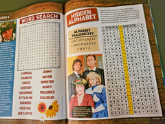 Little House On The Prairie Puzzler by TV Guide-Variety of Games With Show Theme