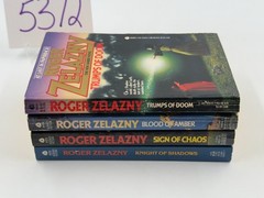 Roger Zelazny Chronicles of Amber 2nd Series Avon FE PB Various Titles 80s 90s