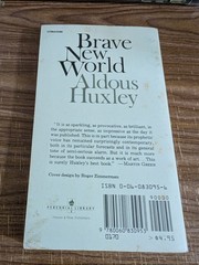 Aldous Huxley – Brave New World 1969