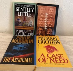 4 Lot Different Authors Fictions